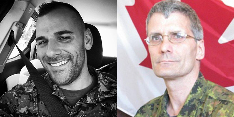 Cpl. Nathan Cirillo and Warrant Officer Patrice Vincent